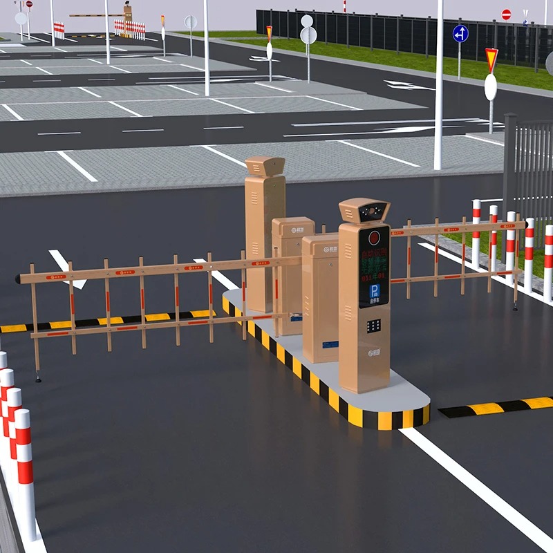 Gate Barrier Parking System - Radartechnologie RFID-parkeersysteem Boombarrière Poort Toegangscontrole voor