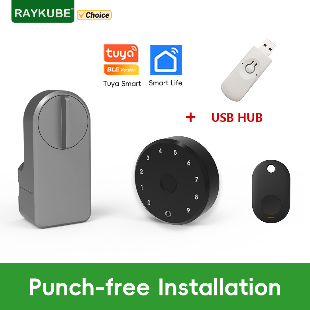 Fingerprint Access Control Door - RAYKUBE A1 Pro Tuya BEL Smart