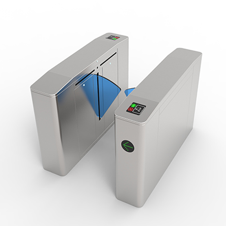 Turnstile Gate Access Control - Kaartlezer Draaipoort Flap Barrier Gate met