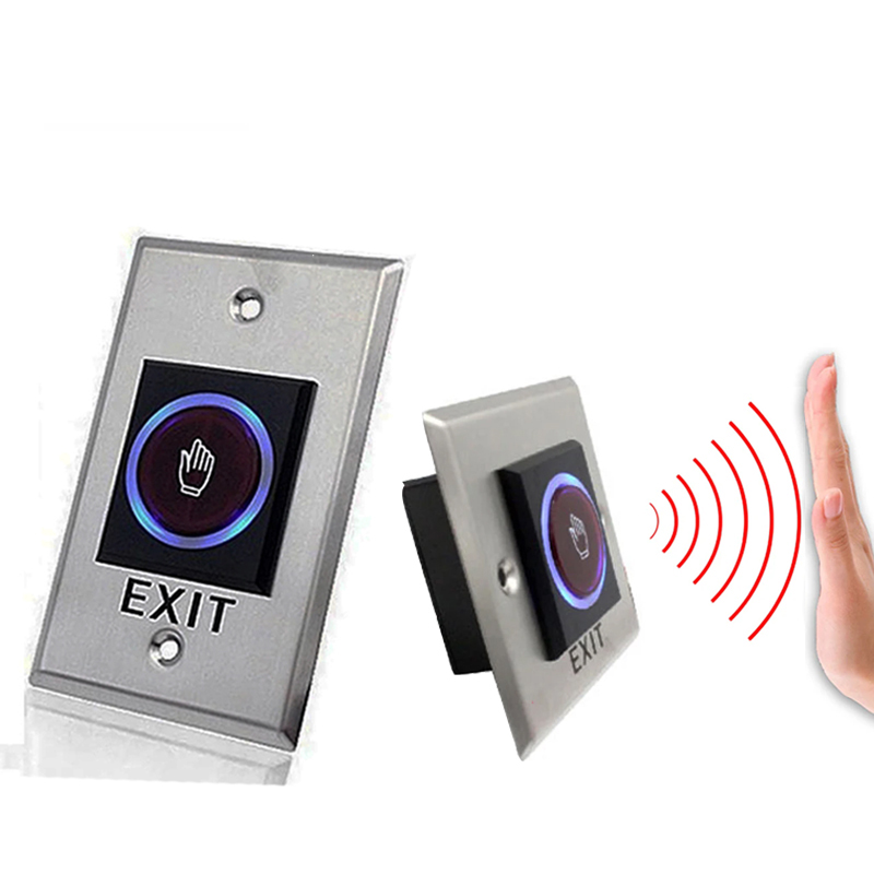 Exit Button Push To Release - Toegangsknop Deuruitgang Druk Infraroodsensorschakelaar Geen aanraakontgrendeling