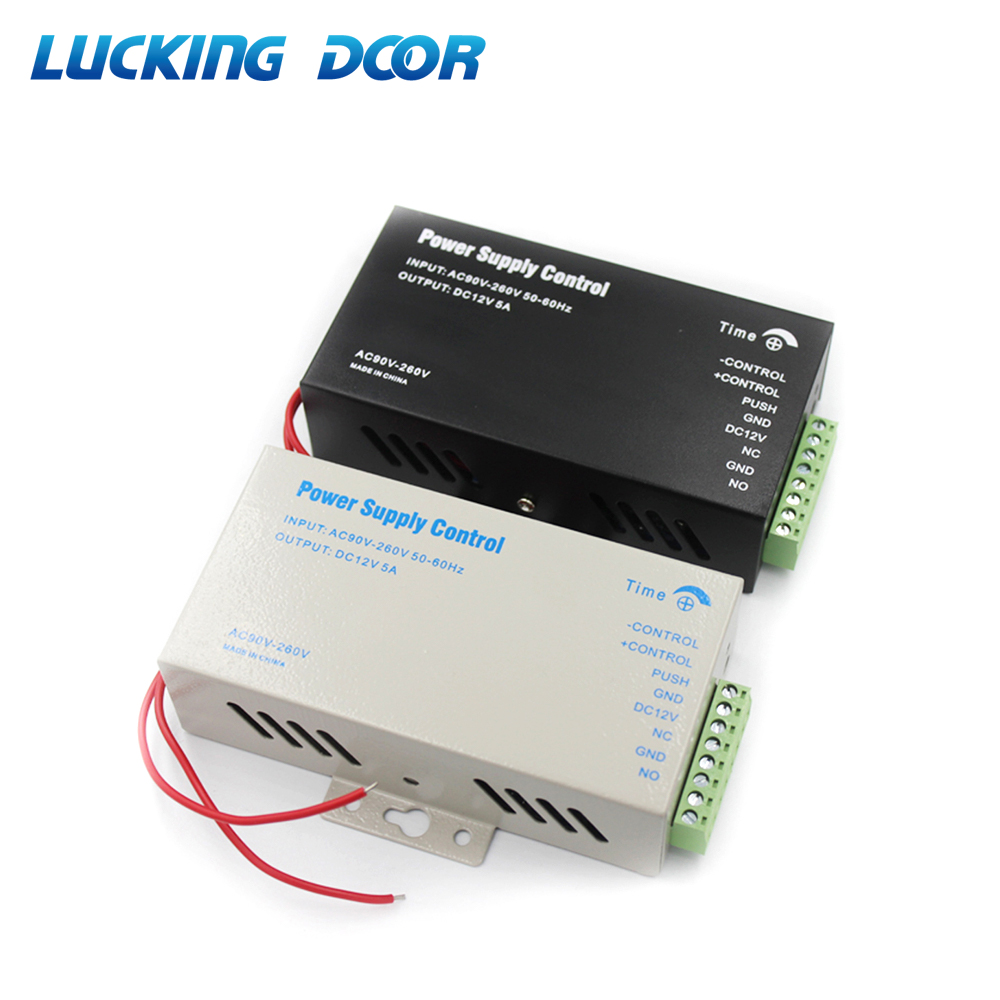 Access Control Power Supply 12V 5A - Deur Toegangscontrole Systeem Schakelaar Voeding DC