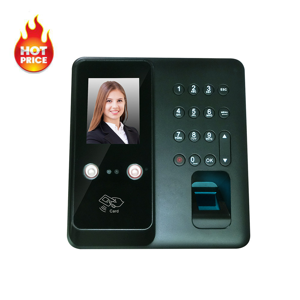 Biometric Time Attendance Machine - Biometrische gezichtsherkenning vingerafdrukscanner klok in- en