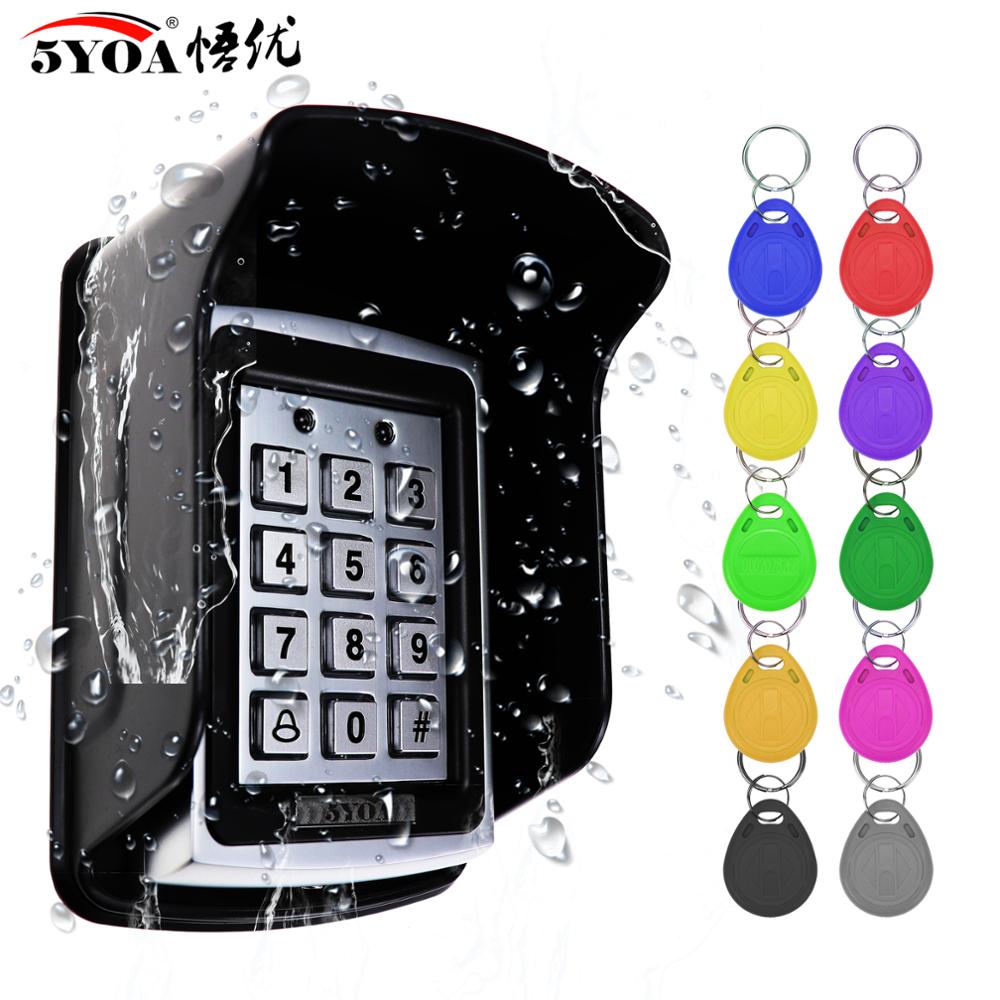 Door Access Control Keypad Rfid - RFID Metalen Toegangscontrole Toetsenbord Waterdichte Regendichte