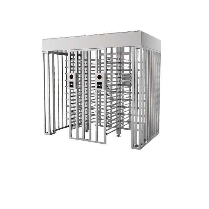 Turnstile Gate Access Control - Dubbele rij volledige hoogte draaipoort toegangscontrolesysteem