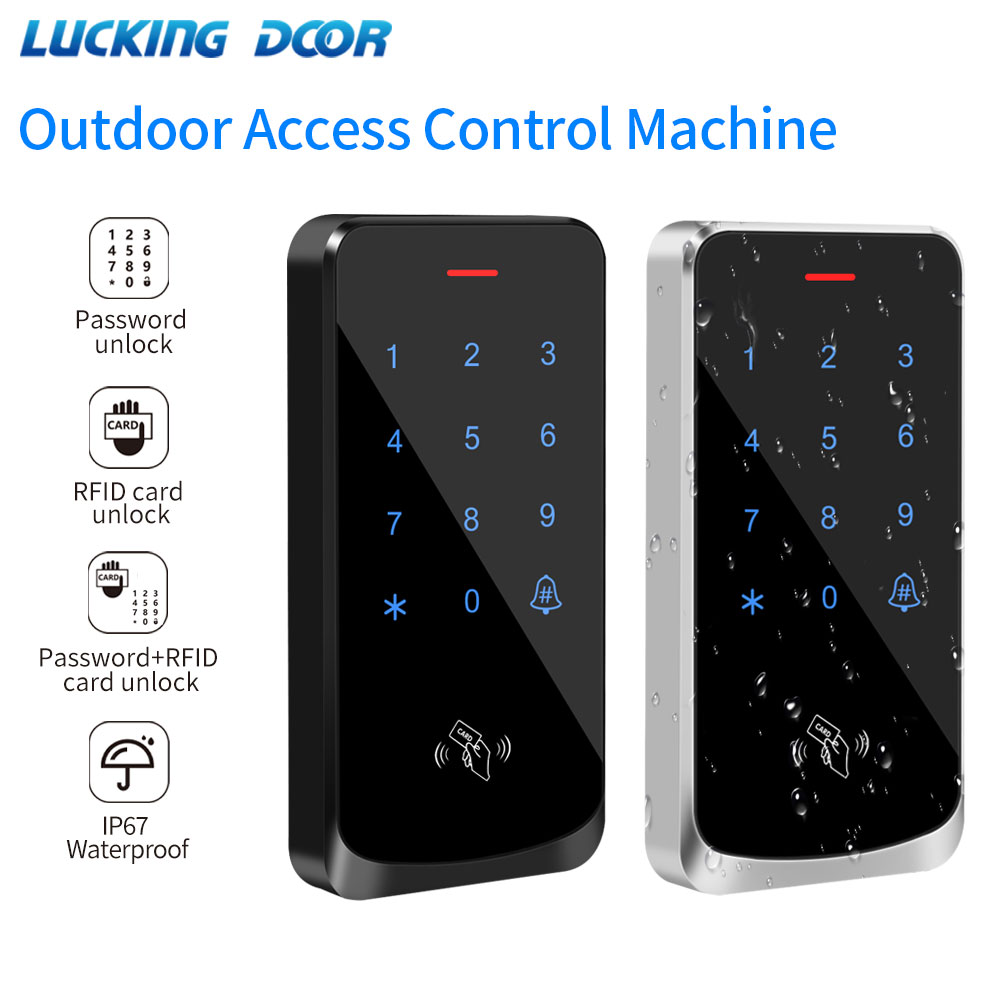 Door Access Control Keypad Rfid - Ip68 Waterdichte Touch Backlight Toegangscontrole Toetsenbord