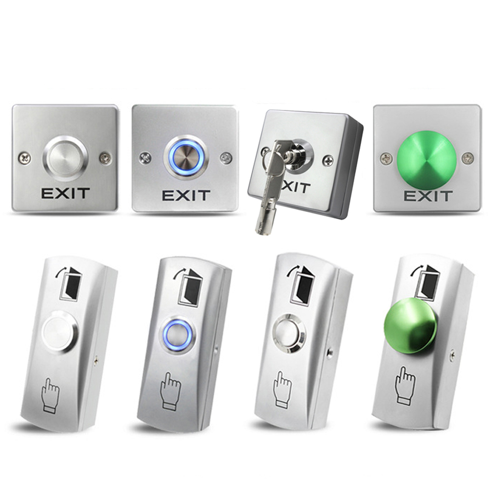 Exit Button Push To Release - Zinklegering POORT DEUR Exit Knop Exit