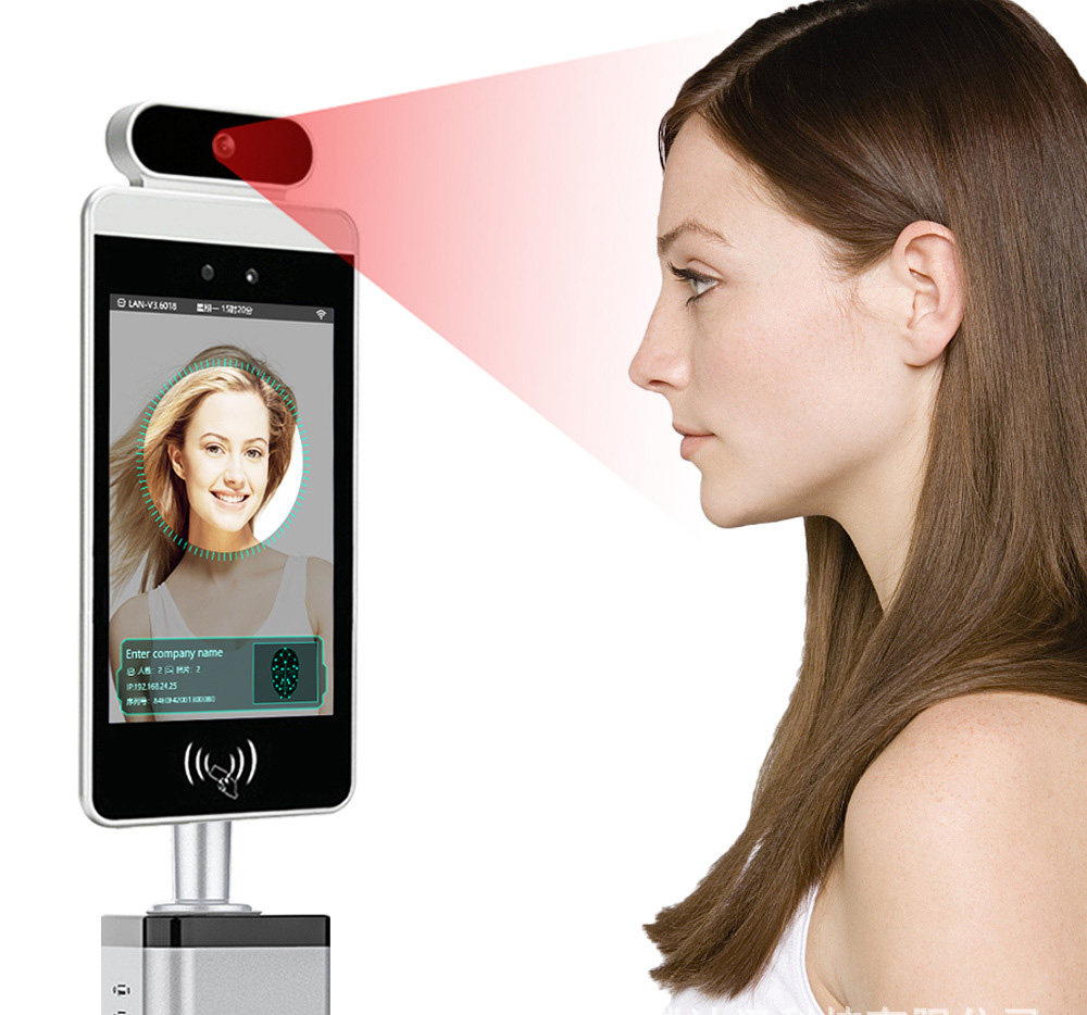 Face Recognition Access Control Terminal - Poort Biometrische gezichtsherkenning Toegangscontrole Gezichtsherkenning Terminal