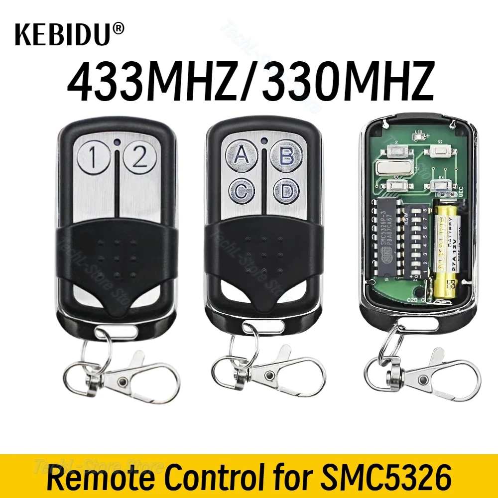 Access Control Board 4 Door - 433 MHz 330 mhz Metalen Drukknop