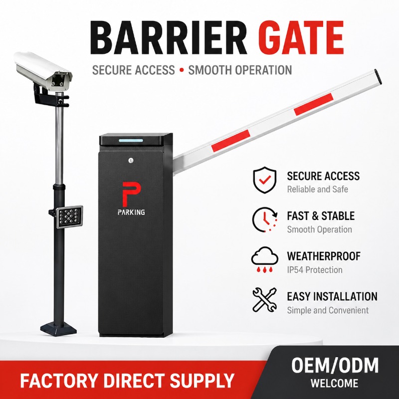 Gate Barrier Parking System - Parkeerapparatuur Automatisch parkeerbarrière systeem Beveiliging rechtse