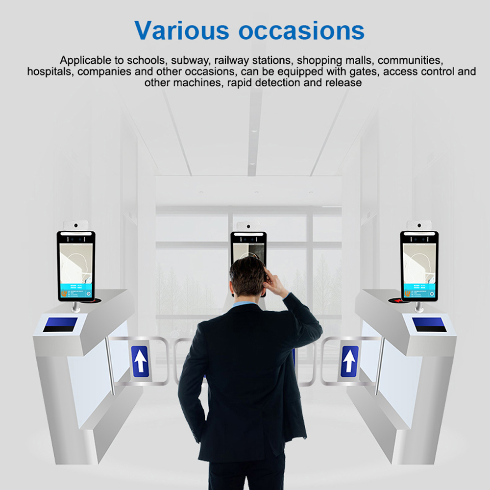 8 inch gezichtsherkenning toeg - Face Recognition Access Control Terminal recensie en prijs