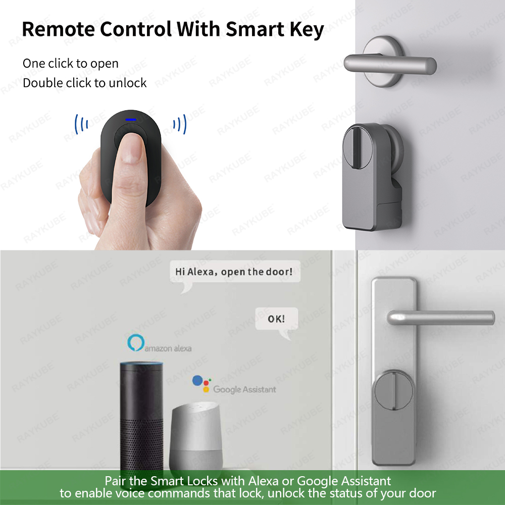 RAYKUBE A1 Pro Tuya BEL Smart  - Fingerprint Access Control Door recensie en prijs