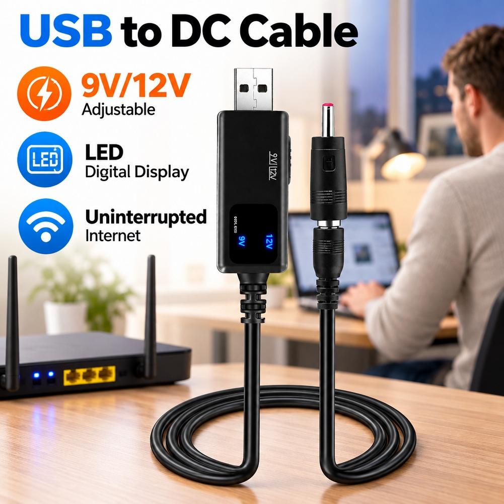 USB Boost Kabel 5V naar 9V 12V - Access Control Power Supply 12V 5A recensie en prijs