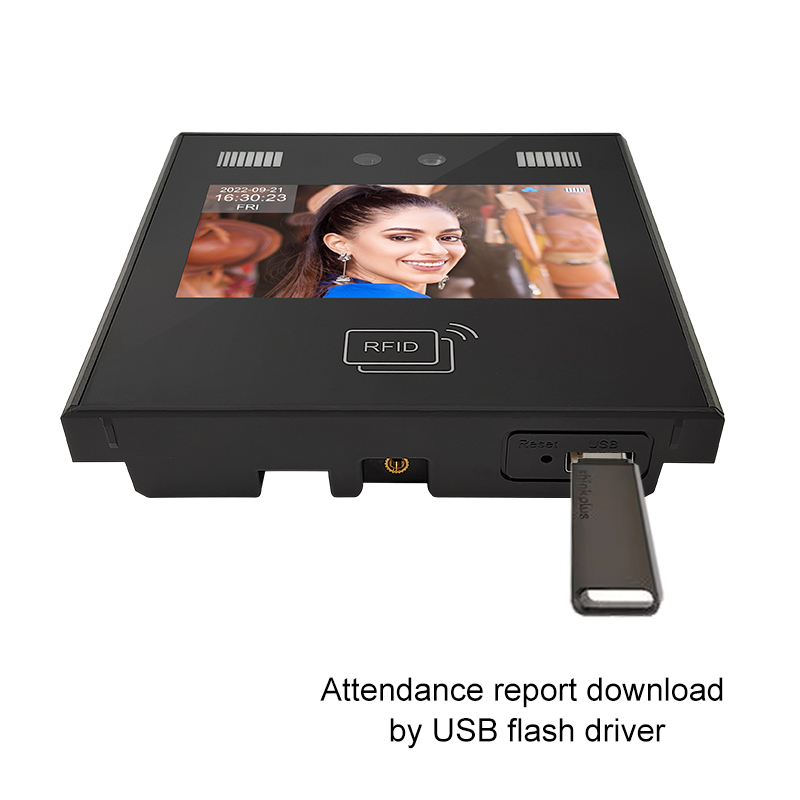 4,3 inch touchscreen biometris - Biometric Time Attendance Machine recensie en prijs