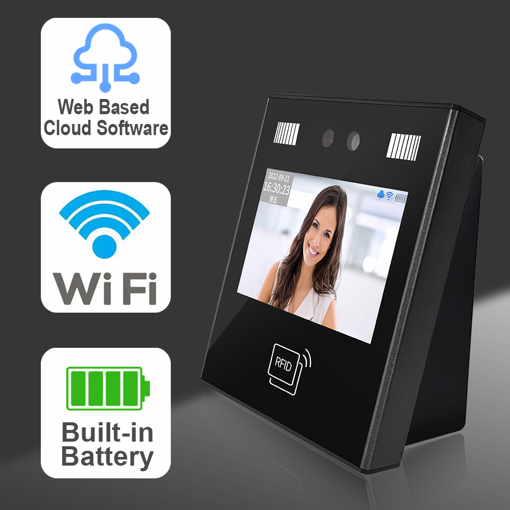 4,3 inch touchscreen biometris - Biometric Time Attendance Machine recensie en prijs