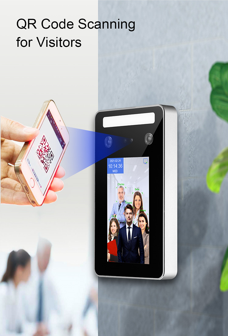 Waterdichte biometrische dynam - Face Recognition Access Control Terminal recensie en prijs