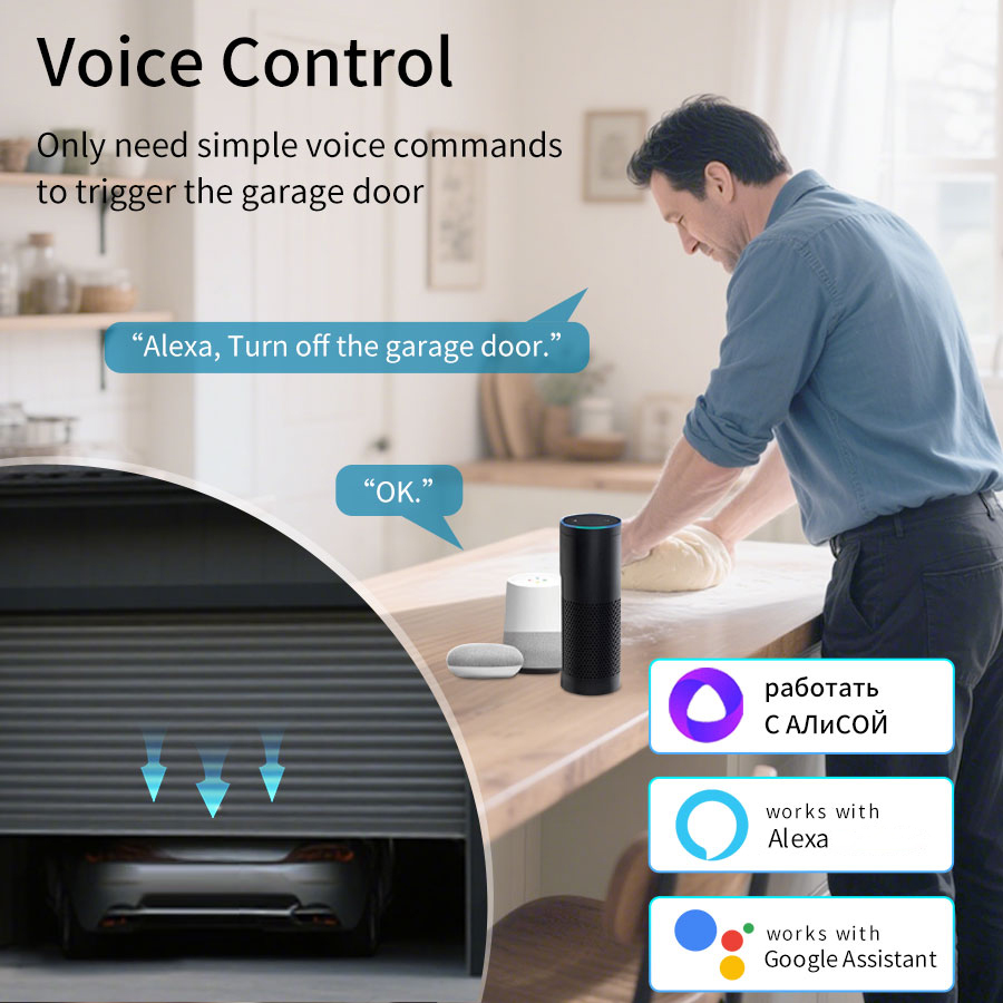 Tuya ZigBee WiFi Garagedeurope - Turnstile Gate Access Control recensie en prijs
