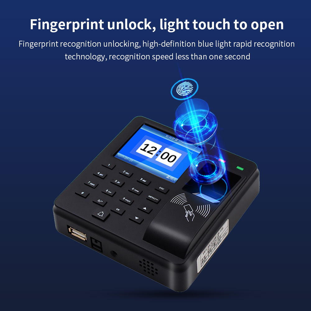 Biometrisch aanwezigheidssyste - Biometric Time Attendance Machine recensie en prijs