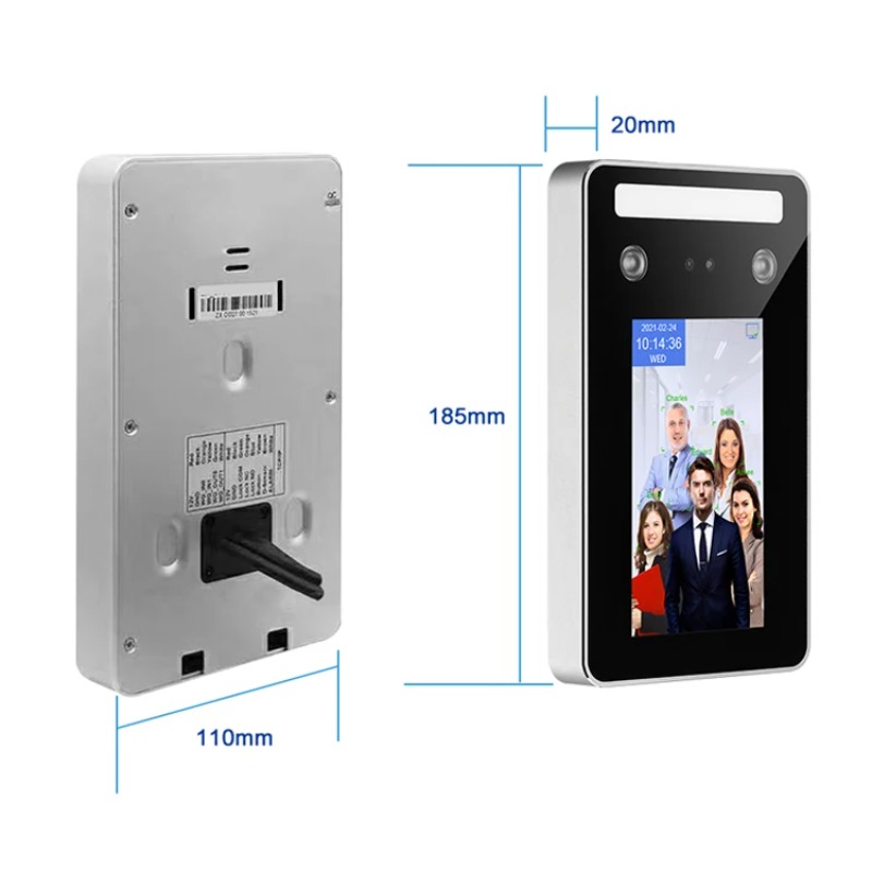 2026 5 inch AI gezichtsherkenn - Face Recognition Access Control Terminal recensie en prijs
