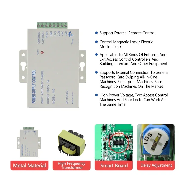 Toegangscontrole wachtwoordmac - Access Control System Rfid Kit recensie en prijs