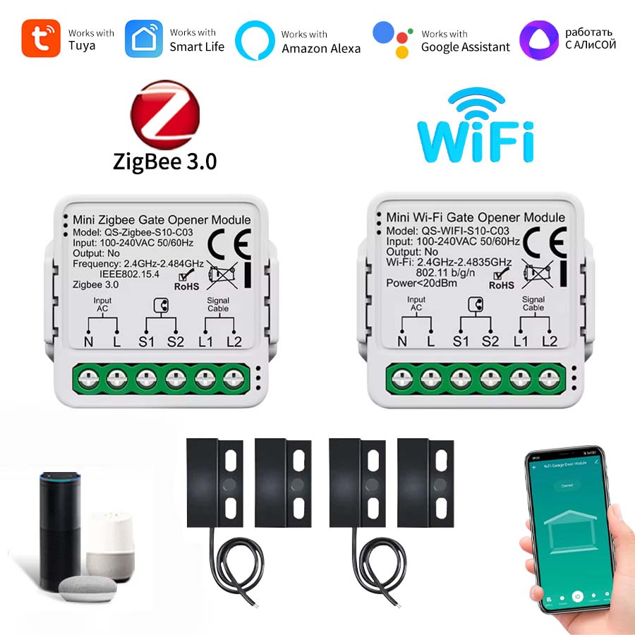 Tuya WIFI/zigbee 3.0 Slimme ga - Turnstile Gate Access Control recensie en prijs