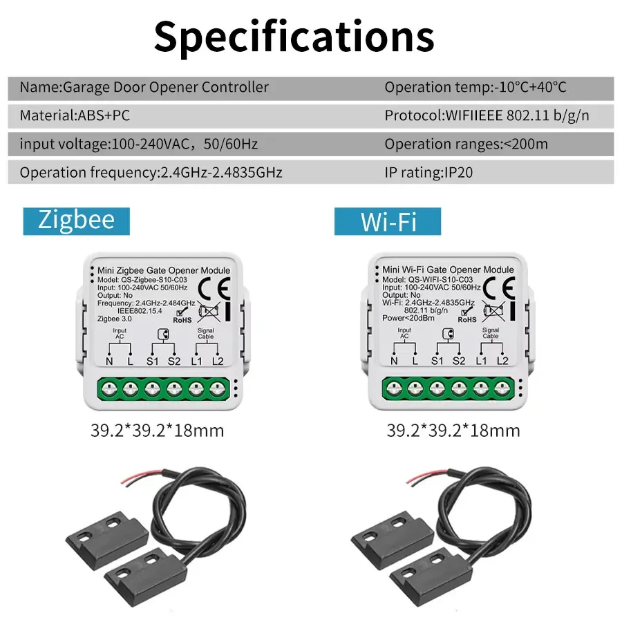 Tuya WIFI/zigbee 3.0 Slimme ga - Turnstile Gate Access Control recensie en prijs