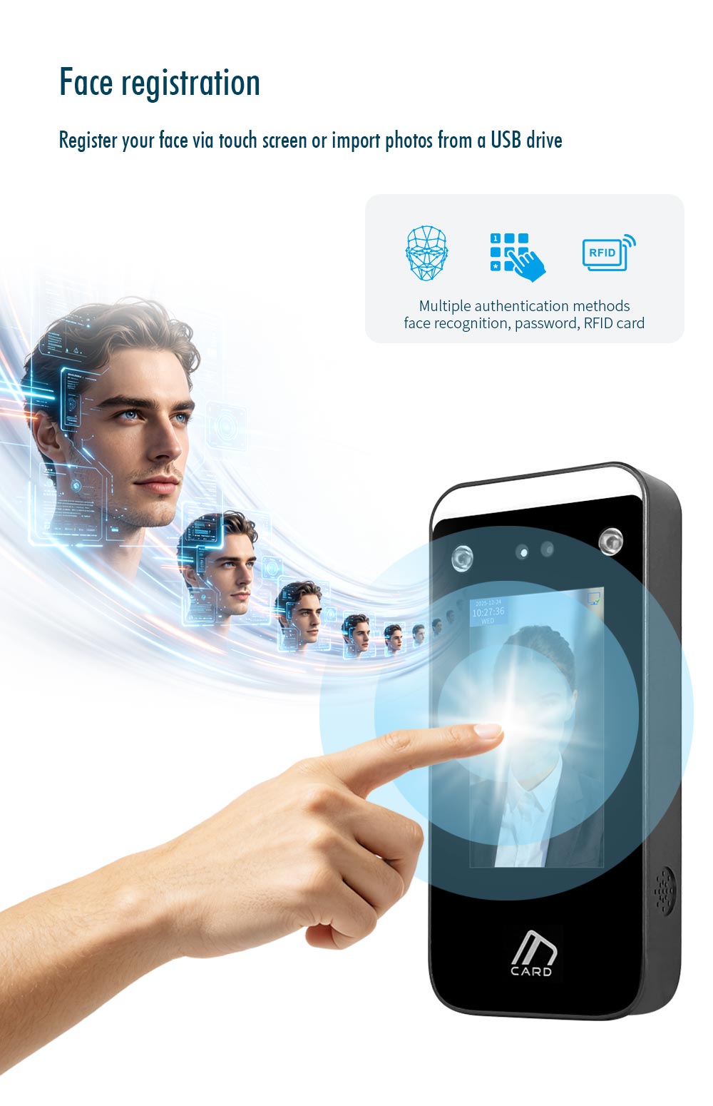 TM-Ai36 4,3-inch touchscreen A - Face Recognition Access Control Terminal recensie en prijs