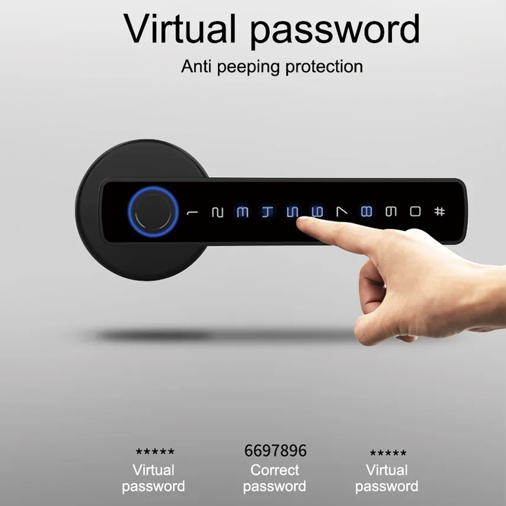 TYSH Tuya Smart Automatische V - Fingerprint Access Control Door recensie en prijs