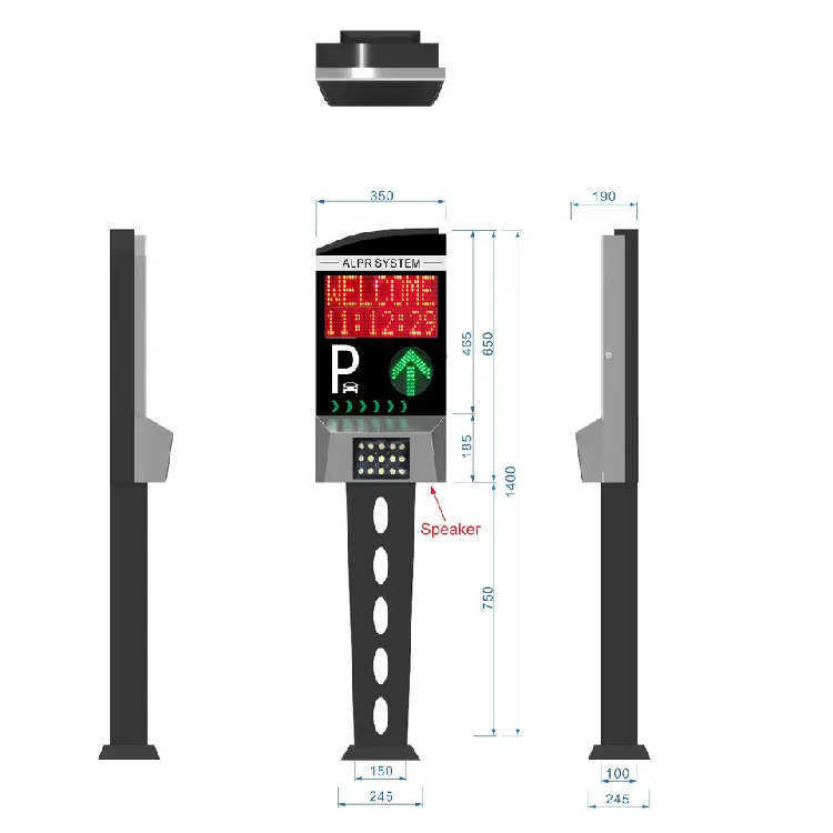 Slimme parkeersensoren Parkeer - Gate Barrier Parking System recensie en prijs