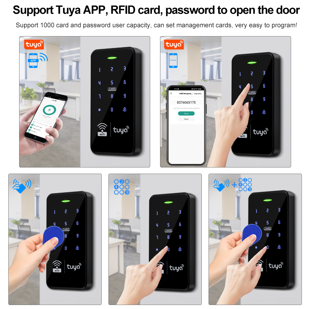 Tuya Wifi Deur Toegangscontrol - Access Control System Rfid Kit recensie en prijs