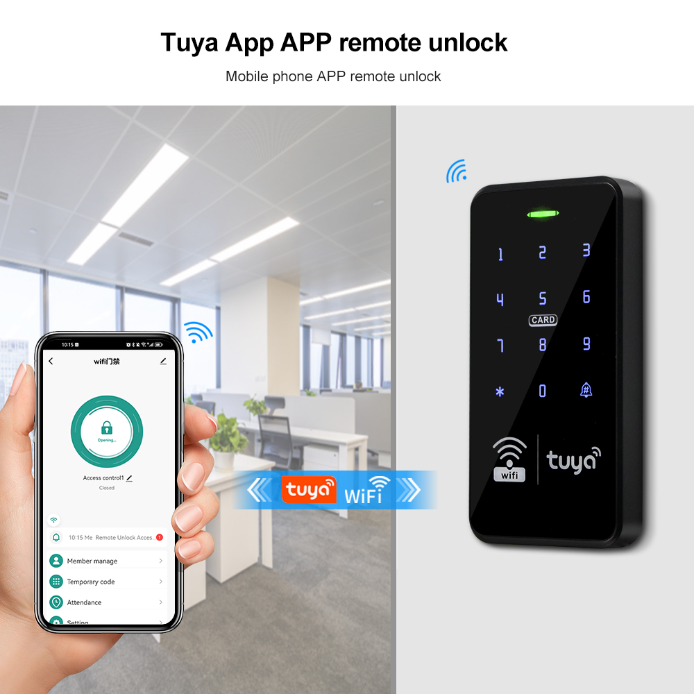 Tuya Wifi Deur Toegangscontrol - Access Control System Rfid Kit recensie en prijs
