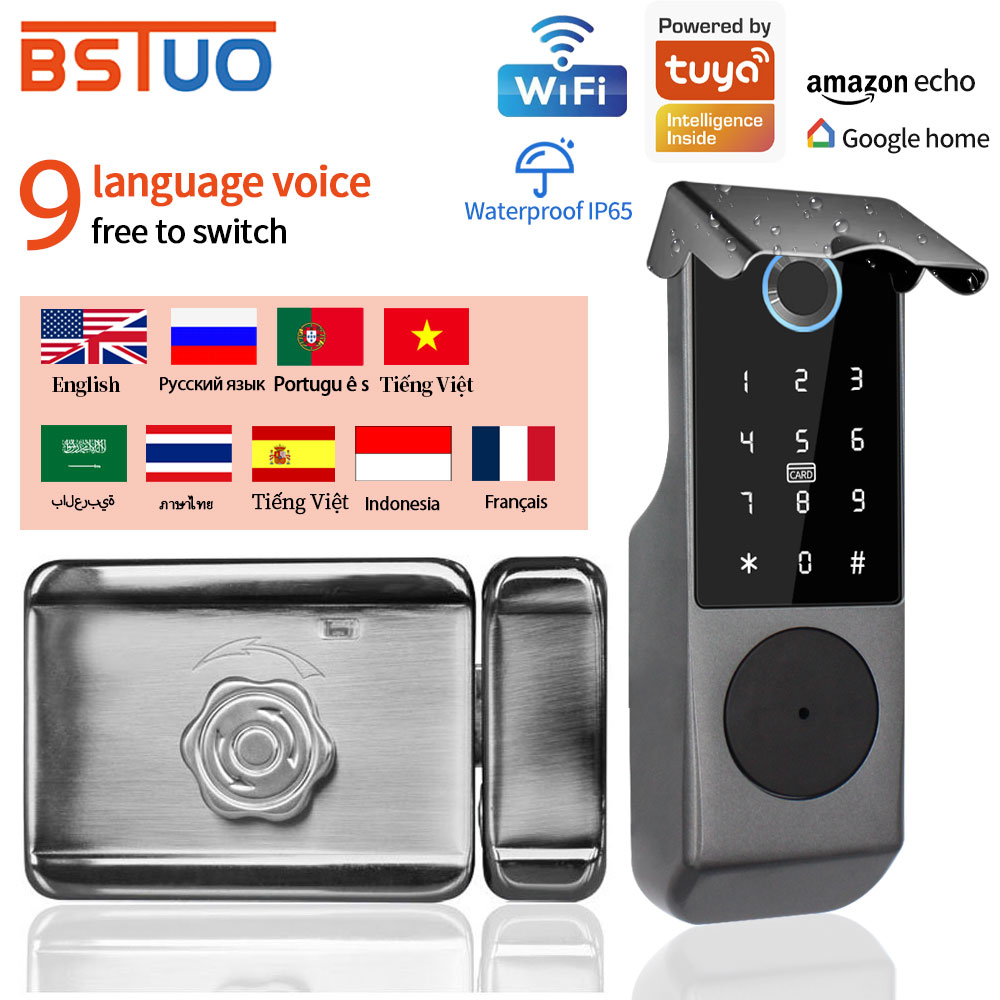 TUYA WIFI Smart Deurslot Vinge - Fingerprint Access Control Door recensie en prijs