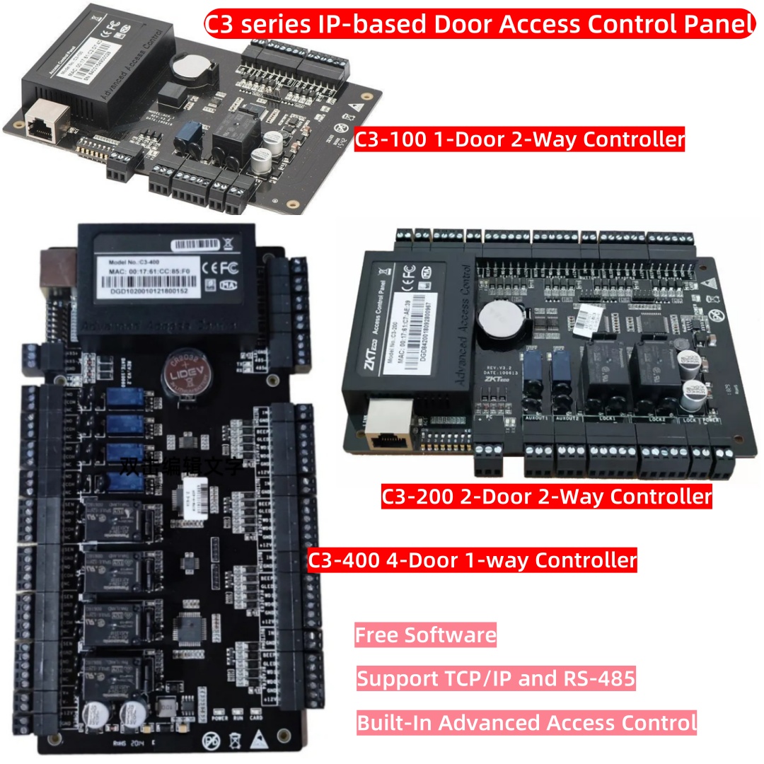 ZKT C3-100 C3-200 C3-400 IP To - Access Control Board 4 Door recensie en prijs