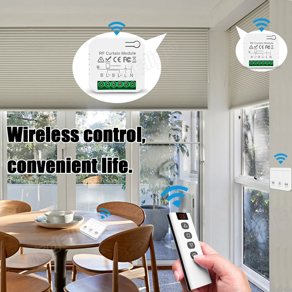 433 Mhz Rf Gordijn Schakelaar  - Turnstile Gate Access Control recensie en prijs