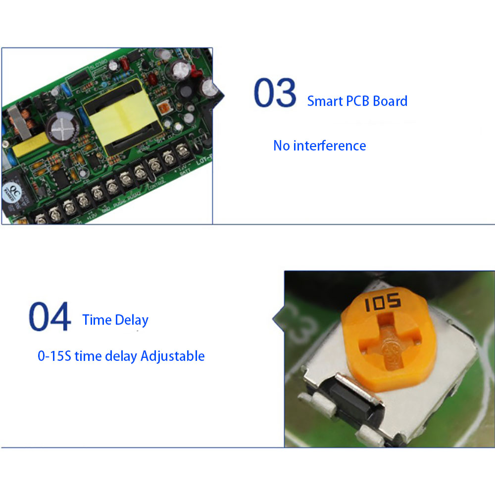 DC 12V Deurtoegangscontrolesys - Access Control Power Supply 12V 5A recensie en prijs