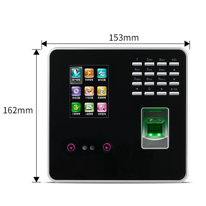 ZK3969 Biometrische gezichtshe - Biometric Time Attendance Machine recensie en prijs
