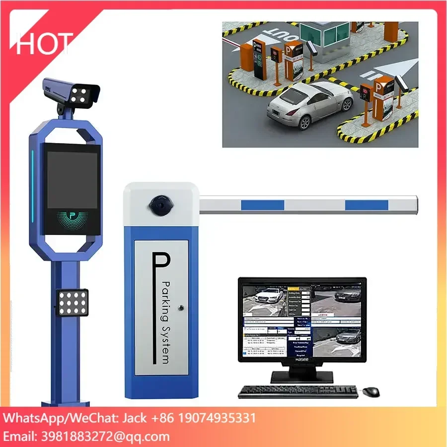 Parkeersysteem met barcode-tic - Gate Barrier Parking System recensie en prijs
