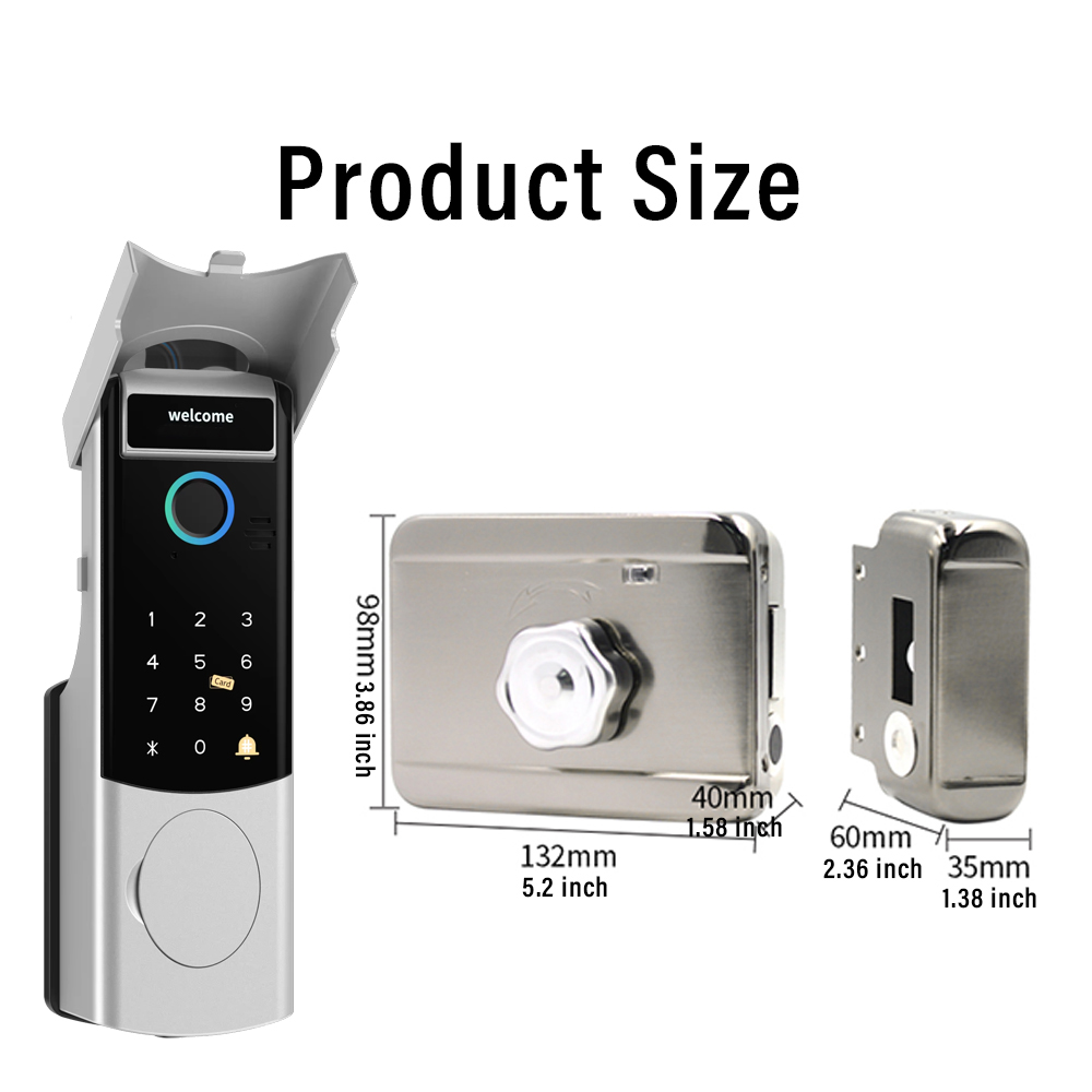 Slimme WiFi-deurvergrendeling  - Door Access Control Keypad Rfid recensie en prijs