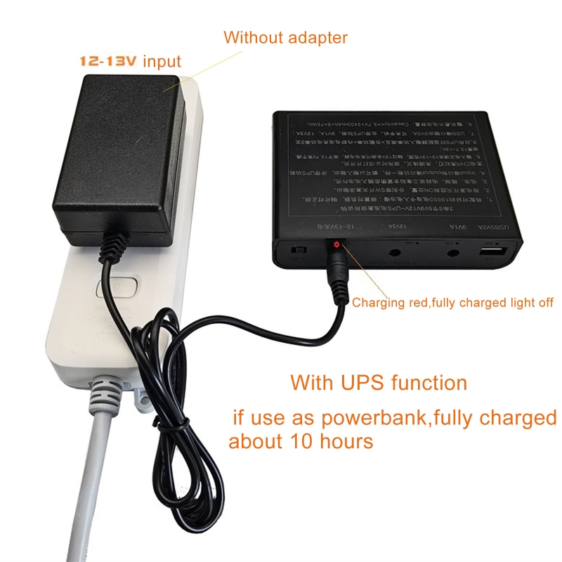 USB 5V voor DC 9V 12V uitgang  - Access Control Power Supply 12V 5A recensie en prijs