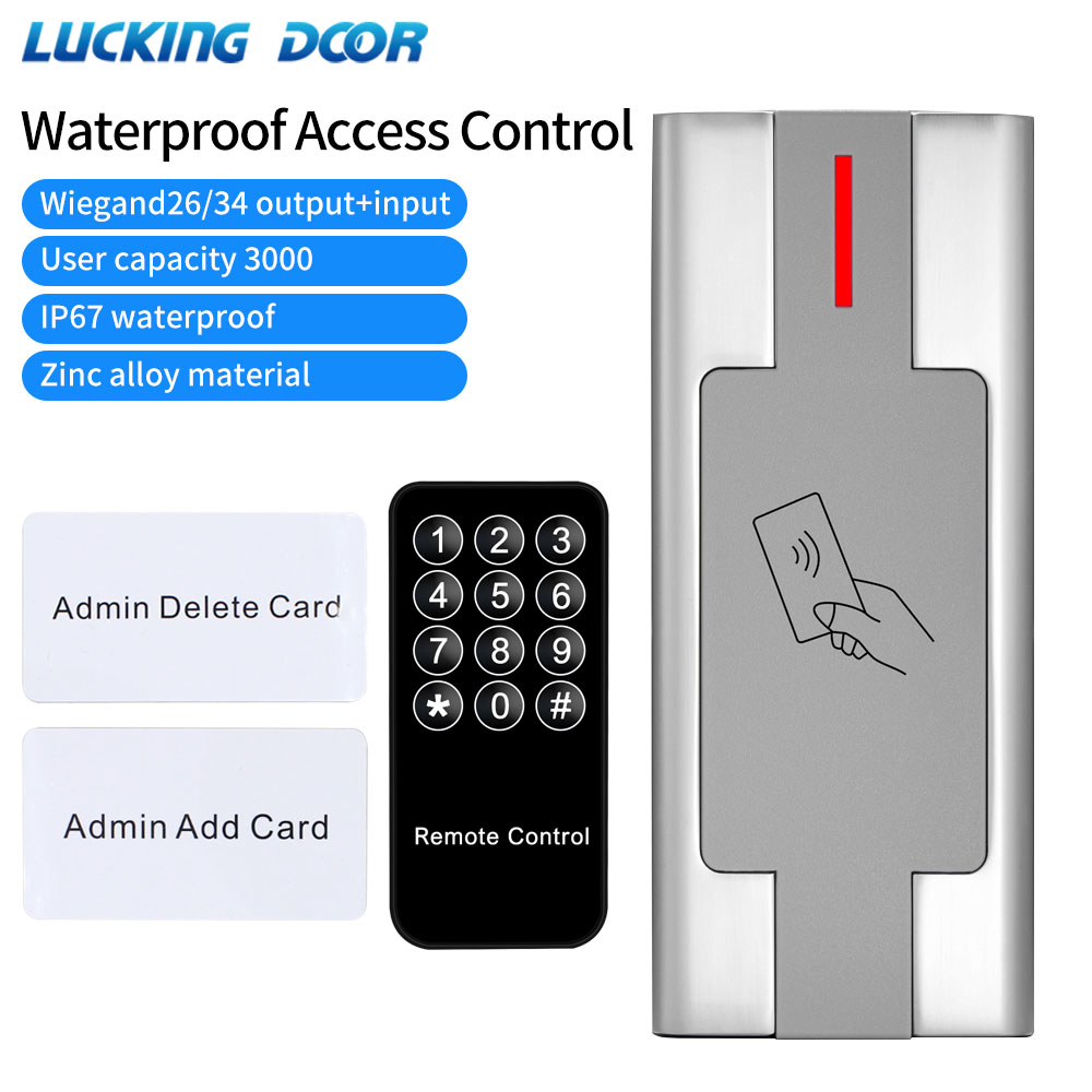 IP67 Zinklegering RFID-toegang - Access Control System Rfid Kit recensie en prijs