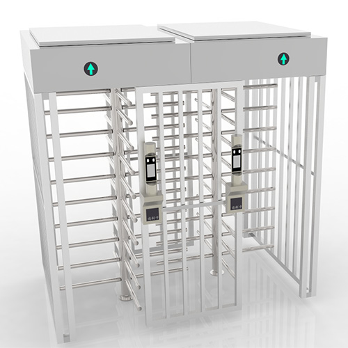 Dubbele rij volledige hoogte d - Turnstile Gate Access Control recensie en prijs