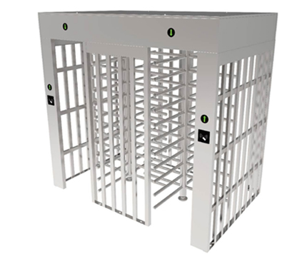 Dubbele rij volledige hoogte d - Turnstile Gate Access Control recensie en prijs