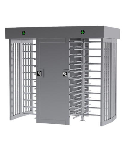 Dubbele rij volledige hoogte d - Turnstile Gate Access Control recensie en prijs