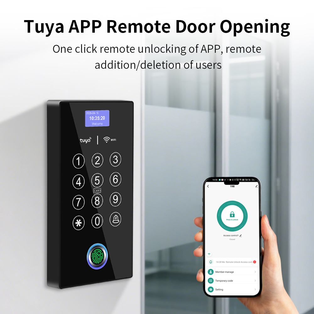 Wifi Vingerafdruk Toegangscont - Fingerprint Access Control Door recensie en prijs