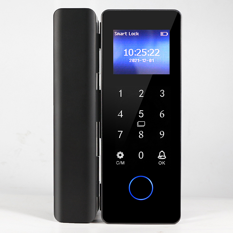 Elektronisch slim glazen deurs - Fingerprint Access Control Door recensie en prijs