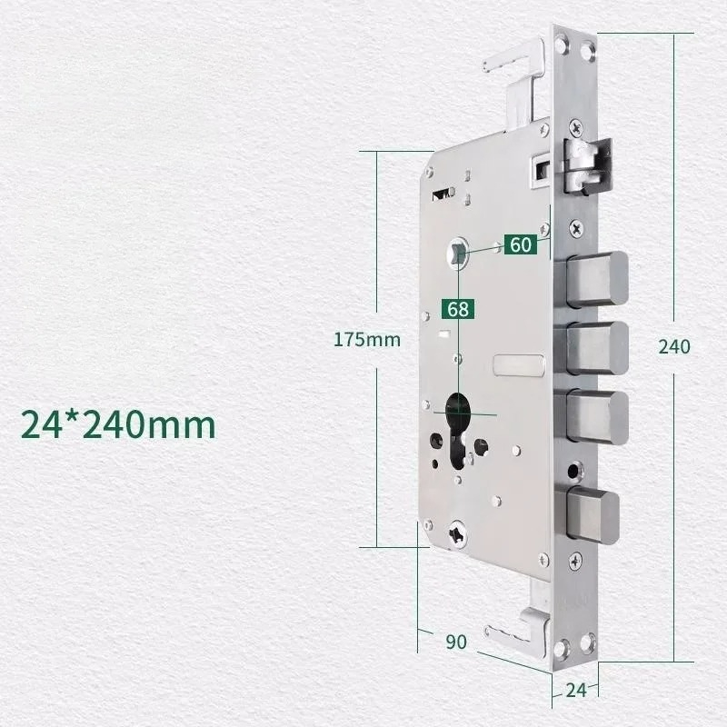 6068 304 roestvrijstalen veili - Fingerprint Access Control Door recensie en prijs