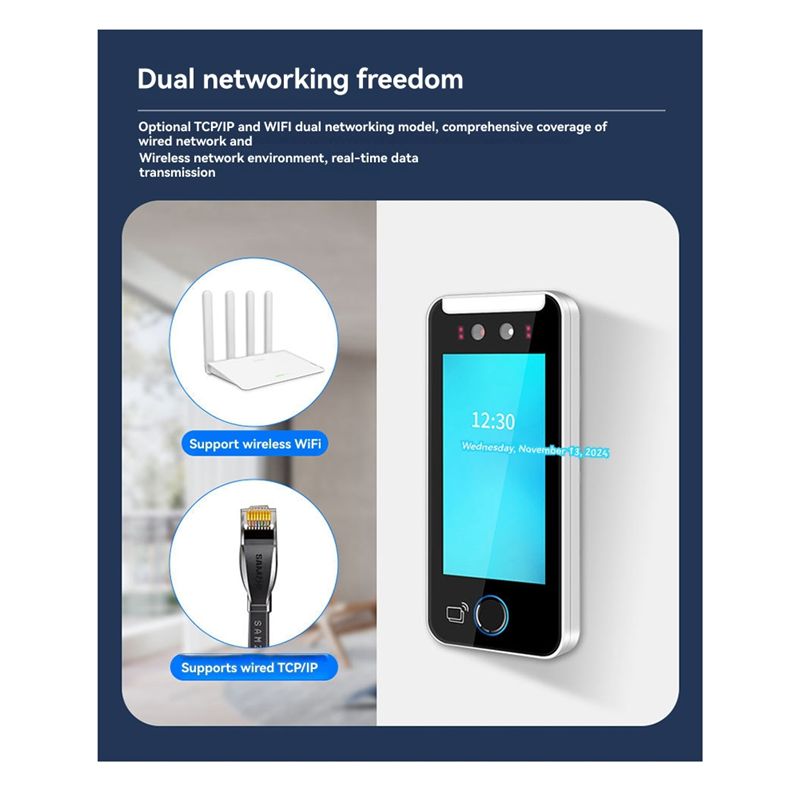 Intelligente biometrische ving - Biometric Time Attendance Machine recensie en prijs
