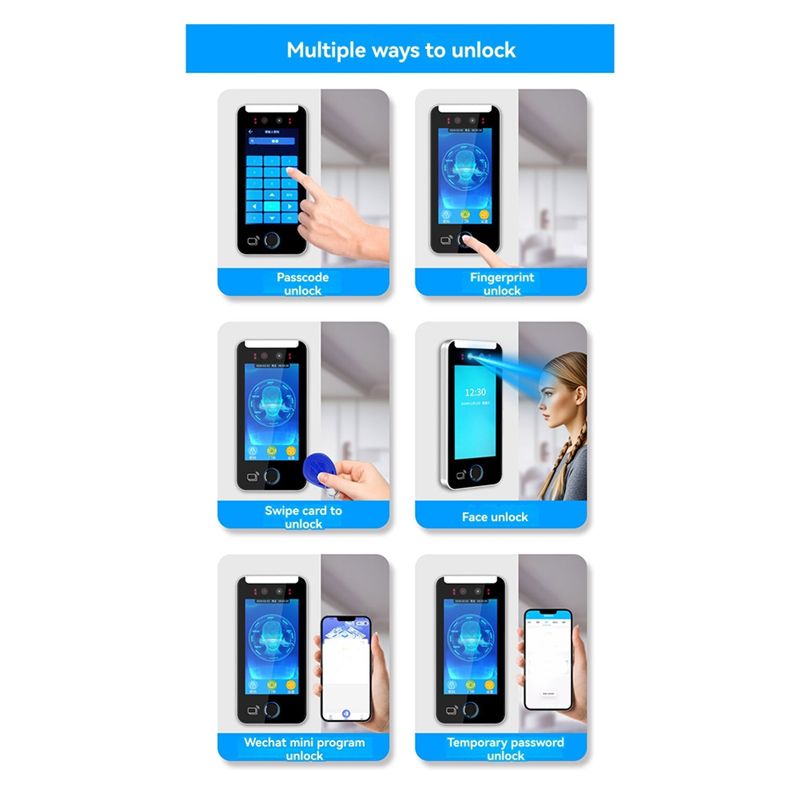 Intelligente biometrische ving - Biometric Time Attendance Machine recensie en prijs