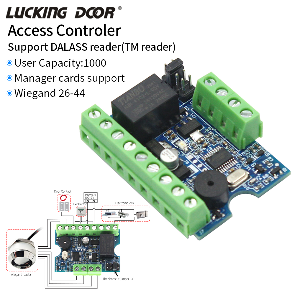 12V mini-relaismodule voor toe - Access Control System Rfid Kit recensie en prijs