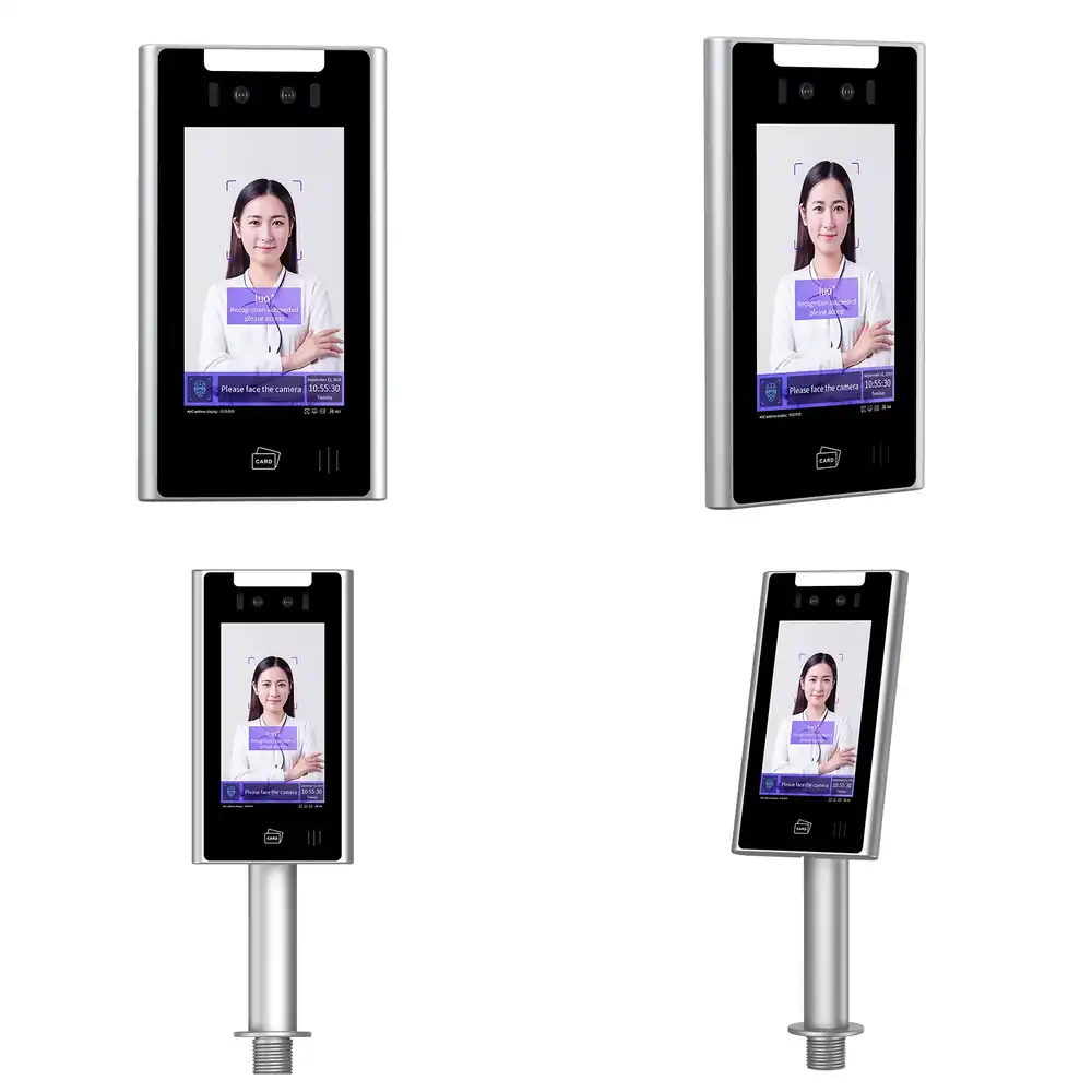 Nieuwe aanwinst: 7 inch metale - Face Recognition Access Control Terminal recensie en prijs