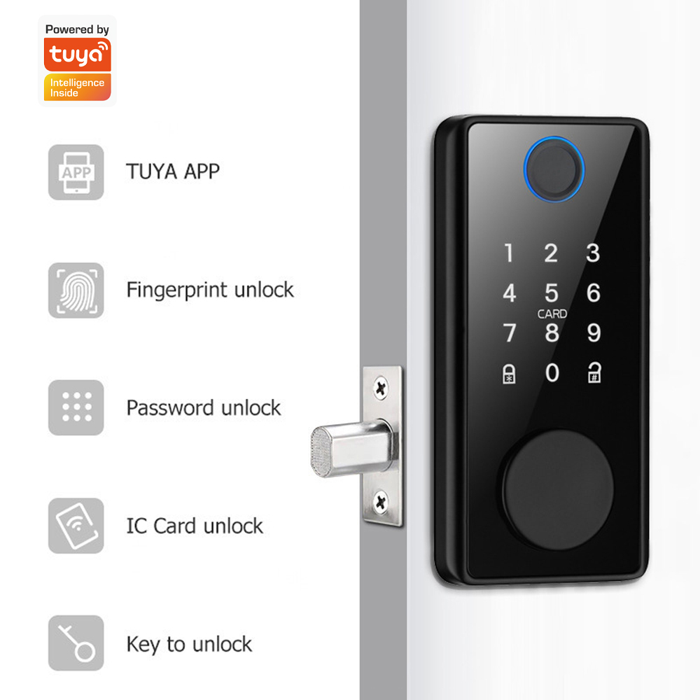 Ondersteunt Tuya-app, afstands - Fingerprint Access Control Door recensie en prijs